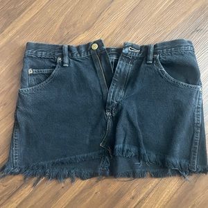 Wrangler Vintage Denim Mini Skirt